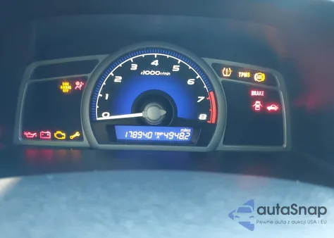 2009 Honda Civic Lx z USA, uszkodzony, nr VIN 2HGFG116X9H521624